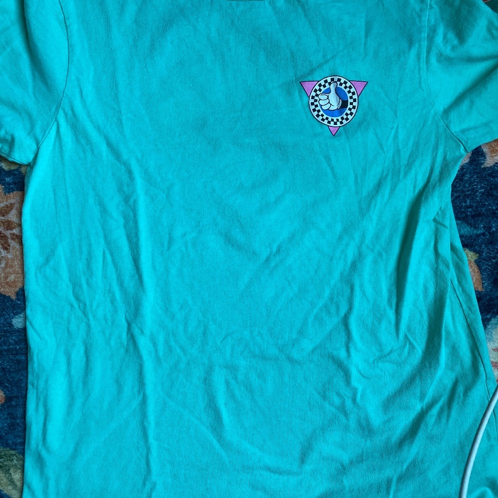Vans Turquoise Short Sleeve Tee